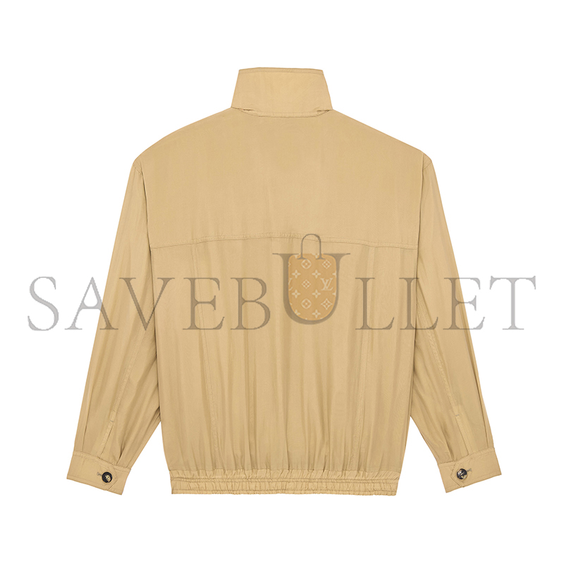 YSL JACKET IN CUPRO 853360Y6J712160 YSL JACKET IN CUPRO 853360Y6J712160